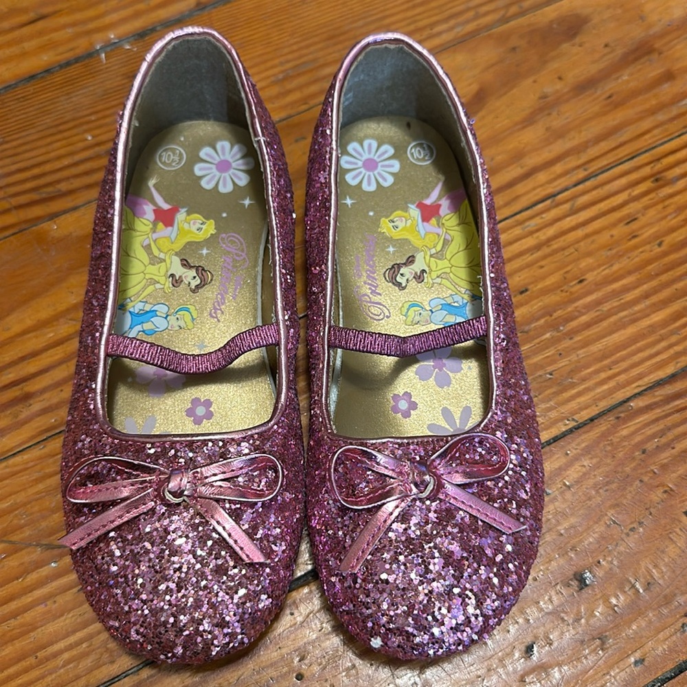 Disney Princess sparkle ballet flats